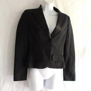 NEW ALEXANDER MCQUEEN BLAZER Jacket 38 BLACK Formal Wedding Event
